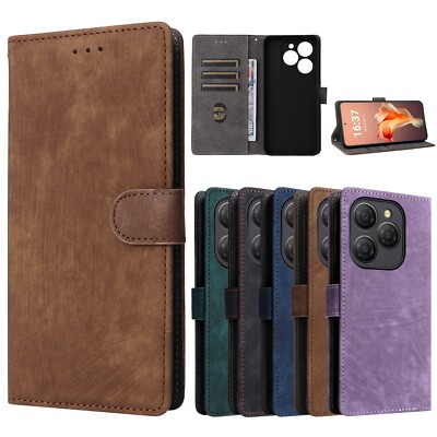 RFID Blocking Protection Flip Wallet leather Case For Ulefone Note 20 Pro 4G