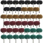 Rocaris 40 Pack 1 inch Abrasive Wheel Buffing Polishing Wheel Set For Rotary
