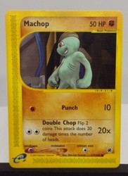 Machop 117/165 Expedition Base Set Common