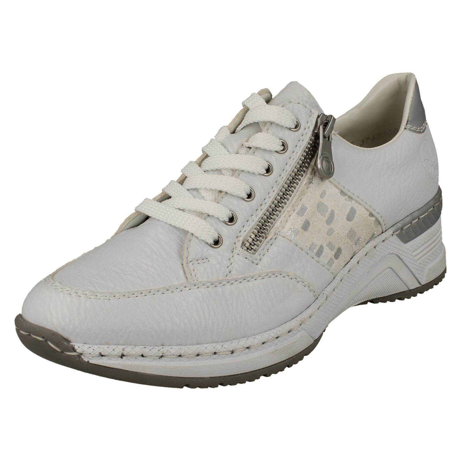 Ladies Rieker Lace Up/Zip Up causal Trainer N4322-80 | eBay