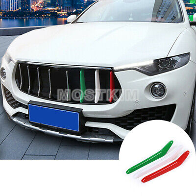 loulou Convient à Maserati Levante 2016 ABS ABS ABS de Navigation d/'intérieur Chrome Boîte Cadre Cover Cover Accessoires Nouveau 1PC