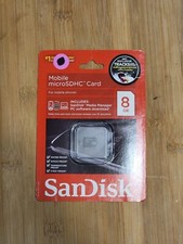 Sandisk NEW mobile 8Gb micro SDHC card New In Package