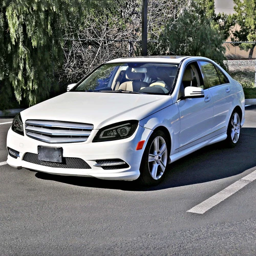 LED Headlight For 2007-2010 Mercedes Benz W204 C-Class C300 C350 Left+Right Lamp - Picture 12 of 12