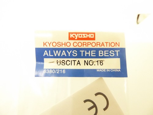 KYOSHO - 1/10 - VAUXHALL ASTRA - PIECES / PARTS - USCITA N°16 - 6380/216 - 26 - Photo 3/5