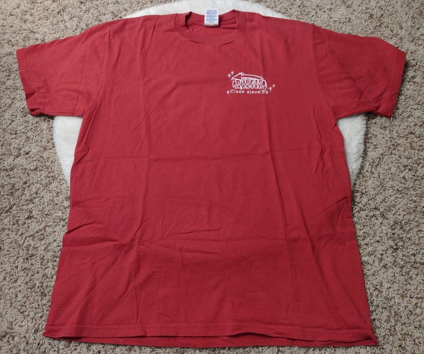 Burgermaster VTG Womens Red Cruzin 1997 T-Shirt T… - image 1