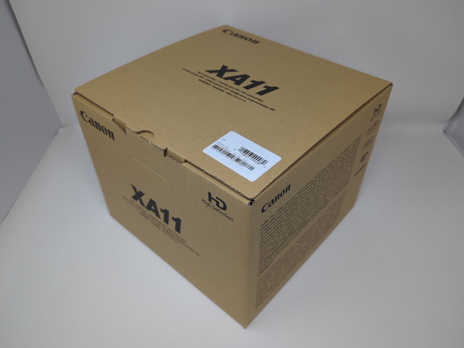 Canon XA11 Compact Full HD Camcorder w/Canon Battery, Charger & Handle Unit NEW