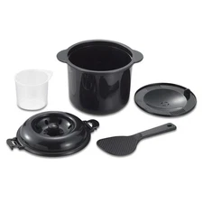 Home & Appliances Rice Cocker Only for Microwave Oven 2-cup Chibikuro-kun Model