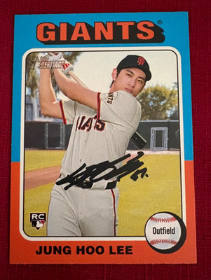 JOHN'S DEALS - US - 2024 TOPPS HERITAGE #545 - JUNG HOO LEE, GIANTS - ROOKIE
