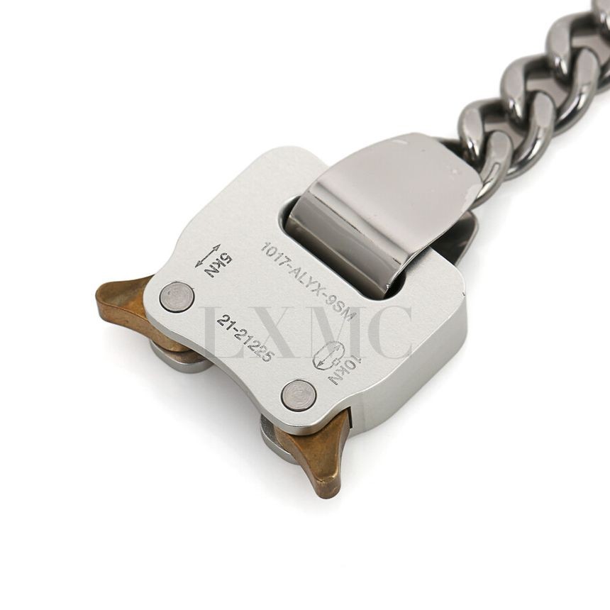 Alyxブレスレット 1017 ALYX 9SM: 2x Chain Buckle Bracelet | SSENSE