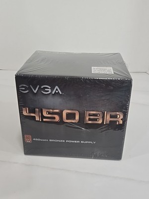 EVGA 450w Power Supply 450 BR 450W 100-BR-0450, BRAND NEW FACTORY SEALED
