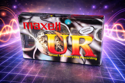 Maxell UR 120 Audio MC Kassette   IEC I / Normal   neu & verschweißt