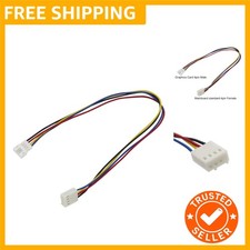 PWM GPU Fan Adapter Cable, Mainboard Standard 4-pin to GPU Mini 4pin Extensio...
