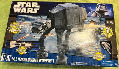 Star Wars Legacy Collection Imperial AT-AT w/ Speeder Bike & Driver New Sealed