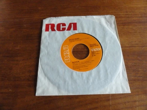 DAVID BOWIE Sorrow/Amsterdam RARE CANADA STOCK RCA 7" 45 1973 NEAR MINT