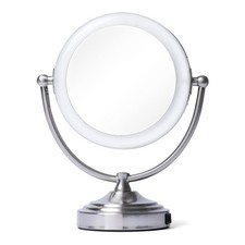 Floxite 1X/10X Magnifying Mirrorr with Light LED Lighted Magnifying Makeup Mi...