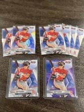 Roman Anthony Lot (8) 2025 Bowman’s Best Purple /250, /350 & Refractors Red Sox
