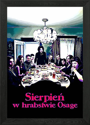 August Osage County 4 gerahmtes Wandbild Poster Leinwanddruck Bild
