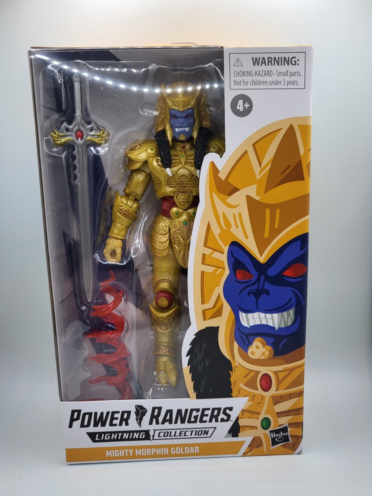 Power Rangers Mighty Morphin Goldar Figure Lightning Collection