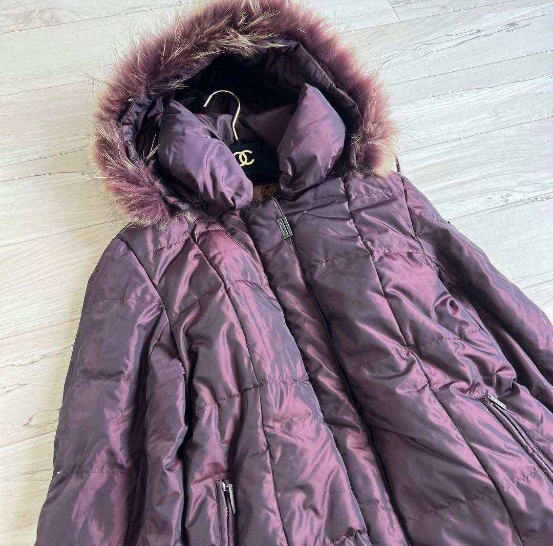 BALMAIN / Down Coat / Excellent Condition / Purpl… - image 6