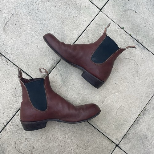 RARE VINTAGE RM Williams Chelsea Boots Brown Size 9