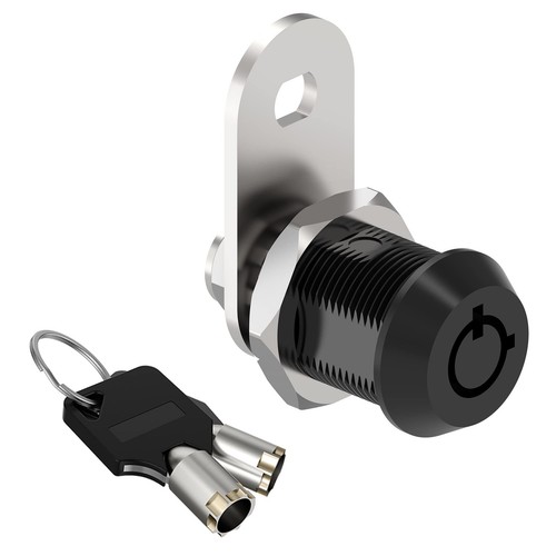 1 Pack Cabinet Locks with Keys, 5/8" Tubular Cam Locks keyed Alike, RV Lock f...