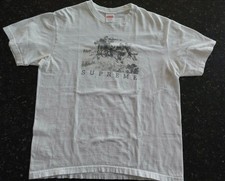 EUC Supreme Riders Short Sleeve Tee SS19 White Medium M Spring / Summer 2019