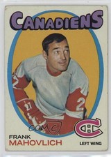 1971-72 Topps Frank Mahovlich #105 HOF 0uj7