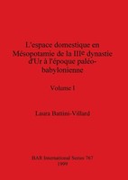 L'espace Domestique En MéSopotamie De La Iiie Dynastie D'ur à L'éPoque...