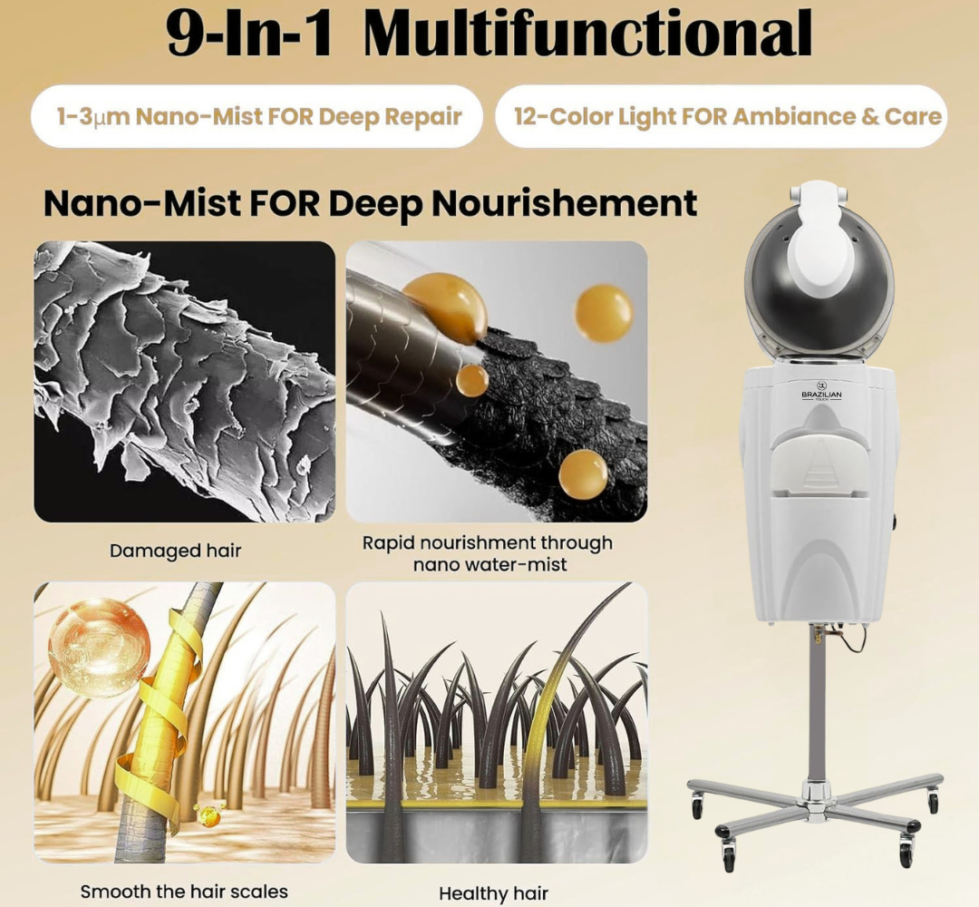 BRAZILIAN TOUCH - MICRO MIST PROFESSIONAL SALON HAIR STEAMER | eBay