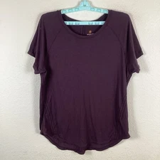 Tangerine Womens T Shirt Sz XL Short Sleeve Comfort Solid Soft Excellent