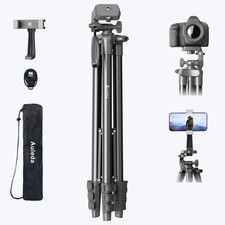 71  Camera Tripod Aluminum Tall Tripod Stand Compatible with Canon Nikon with Wi