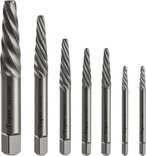 TOPEC Damaged Screw Extractor Set, 7 Piece Easy Out Bolt for...