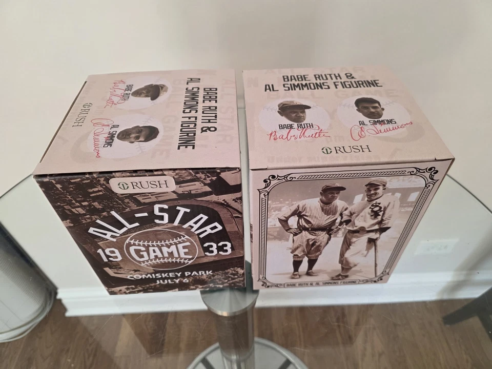 2025 White Sox Babe Ruth & Al Simmons 7/6/1933 All-Star Game SGA 8/30/25 New #3 - Image 3 of 3