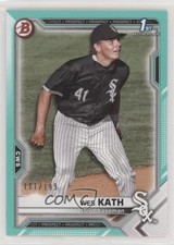 2021 Bowman Draft Aqua 111/199 Wes Kath #BD-43 n1u
