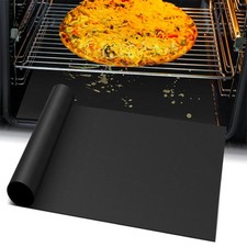 Oven Liners for Bottom of Electric Gas Oven Reusable Non-Stick Teflon Protector