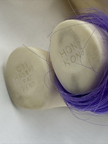 Vintage G1 Hasbro My Little Pony GLORY Unicorn Pretty Purple White 1983 - Bild 8 von 8