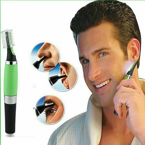 All in One Nose Ear Neck Nasal Eyebrow Sideburns Hair Trimmer Remover USA - Picture 1 of 5