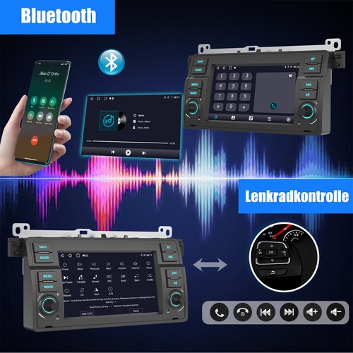 32G Android 13 Carplay Autoradio GPS RDS +KAM Für BMW 3er E46 M3 Rover 75 MG ZT - Bild 10 von 14