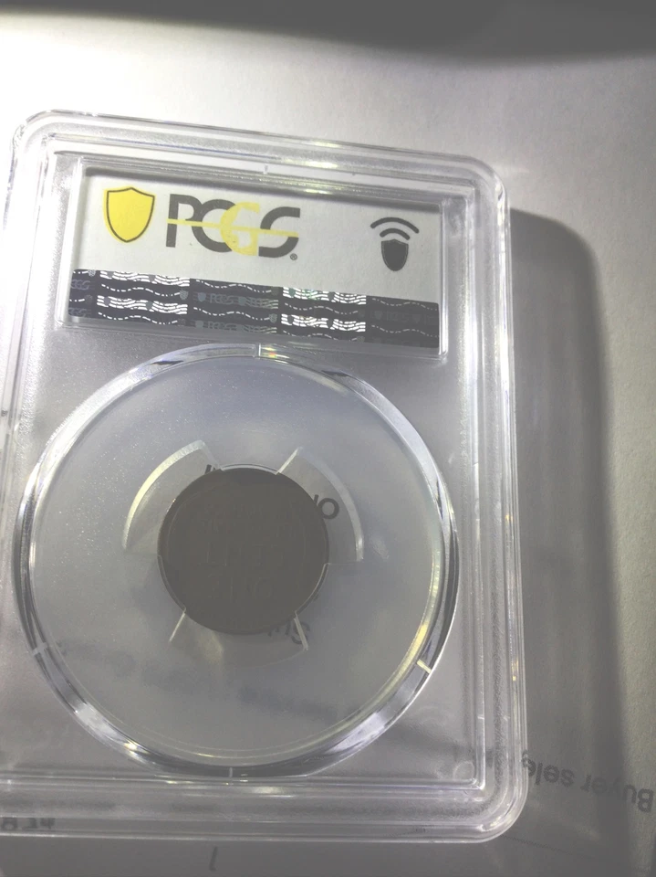 Lincoln 1933 Wheat  1 Cent Color Bronze Graded VF25 - Image 2 of 2