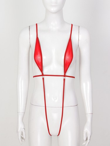 DE Damen Bademode Micro Bikini String Urlaub Strandbekleidung Baden Sexy Dessous - Picture 30 of 68