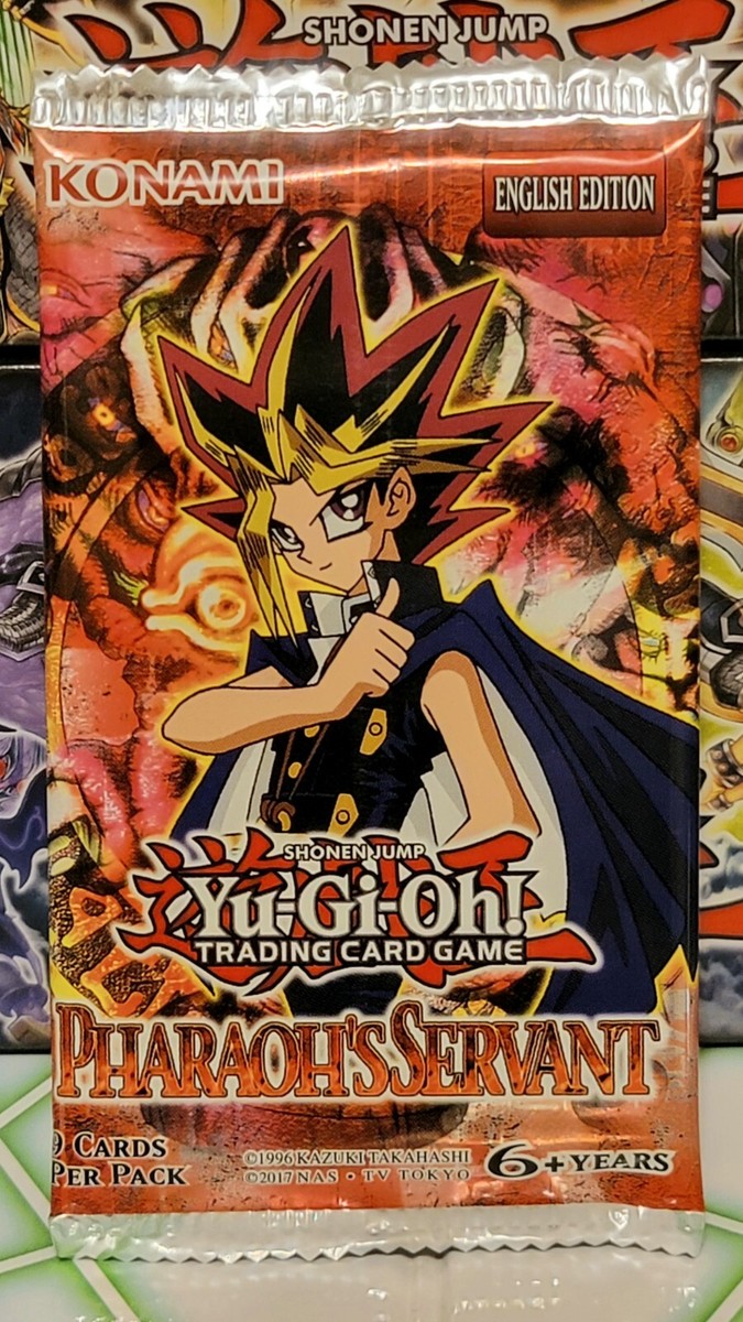 Yugioh Pharaoh's Servant Booster Pack PSV 2017 Factory Sealed Mint
