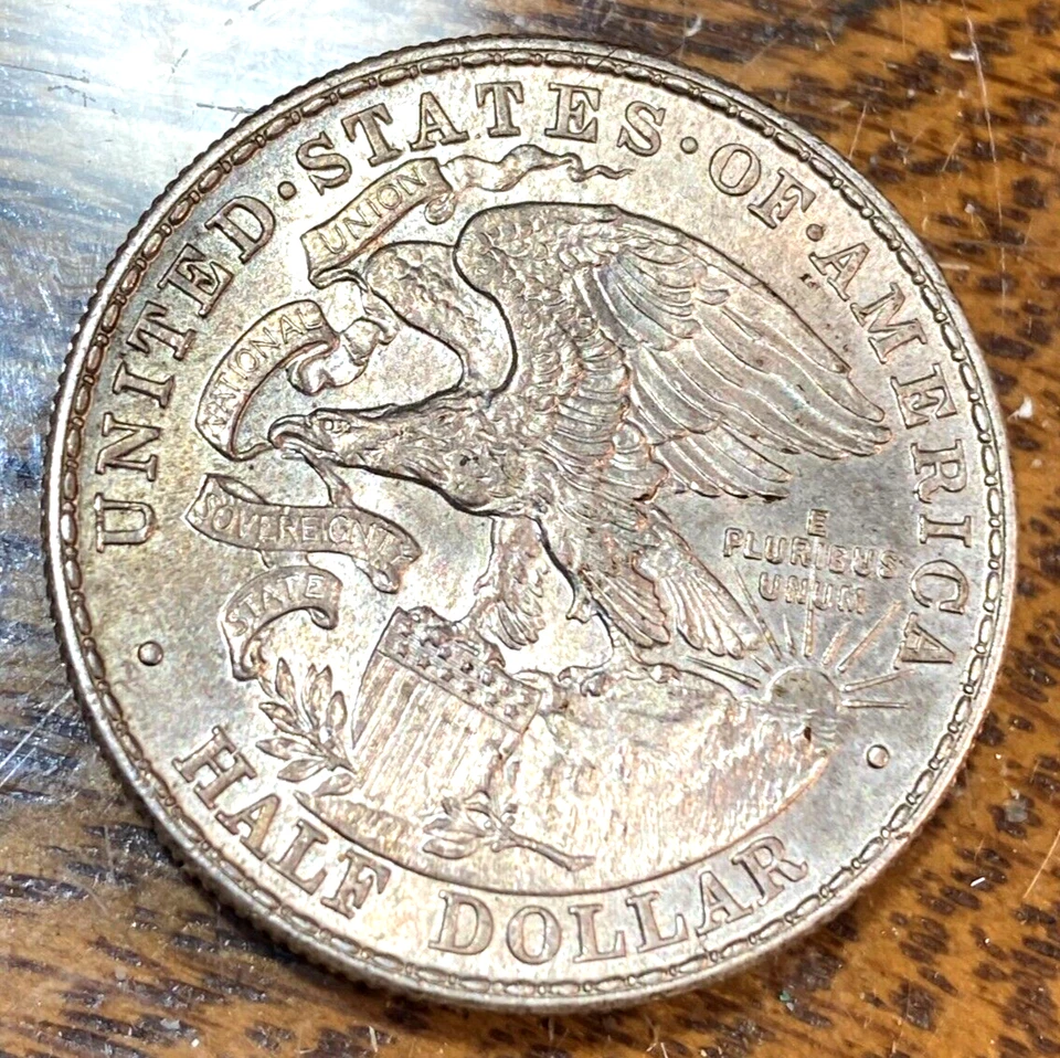 1918 Lincoln-Illinois Half Dollar Super Original Very Choice Uncirculated CHRC - Image 2 of 2