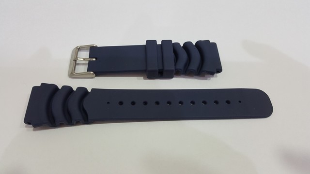 seiko blue rubber strap