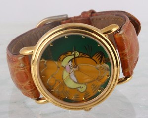 ARMITRON QUARTZ GARFIELD WR100FT HONG KONG MOVT 900-111 AL21 WATCH 6656 | eBay