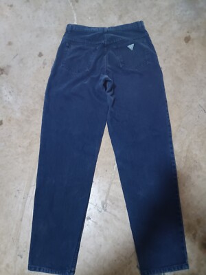 Vtg GUESS Jeans Mens Sz 30x44 (Tag 32) Denim 10075 2 Button