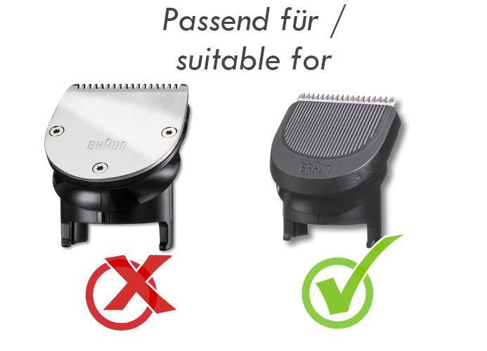 Sabot Peigne 2mm Braun Pour Tondeuse MGK, Référence 81695624 - Neuf (2019)