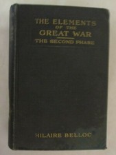 The Elements of the Great War - The Second Phase VINTAGE Ex Library Book 1st Ed