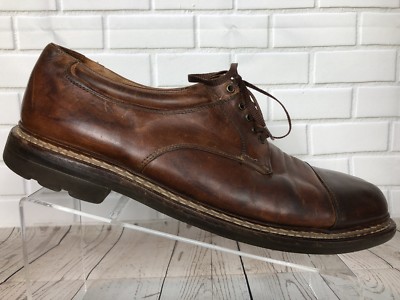 Johnston‎ & Murphy passport collection Brown Leather Oxford Dress Shoes Size 8 M Johnston & Murphy Passport Collection Melton Leather Cap-Toe  main image 2