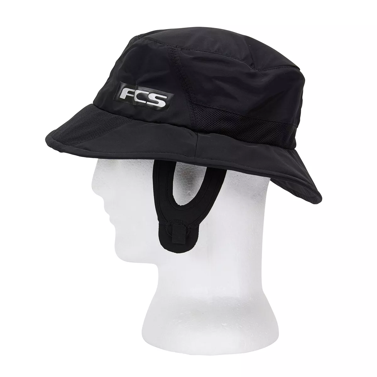 Fcs Cap ESSENTIAL SURF BUCKET W/ FLAP Black