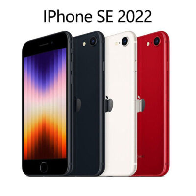 Apple iPhone SE 3rd Gen(2022) 5G 64GB/256GB/128GB Smartphone Handys 4.7'' Simfree